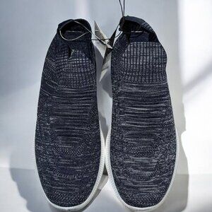 Members Only Light Weight Breathable Sneakers Navy Mens 10 Knit Slip On NEW
